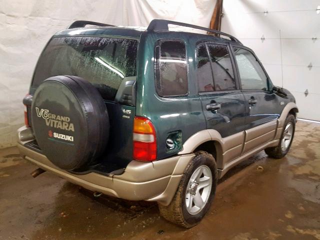 JS3TD62V234102511 - 2003 SUZUKI GRAND VITA GREEN photo 4