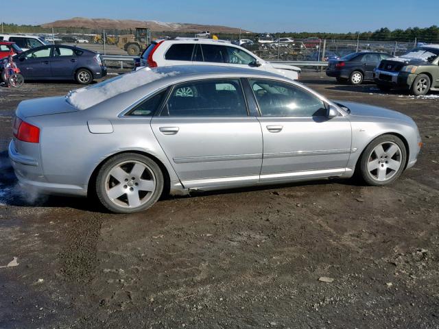 WAUML44E04N002715 - 2004 AUDI A8 L QUATT GRAY photo 9