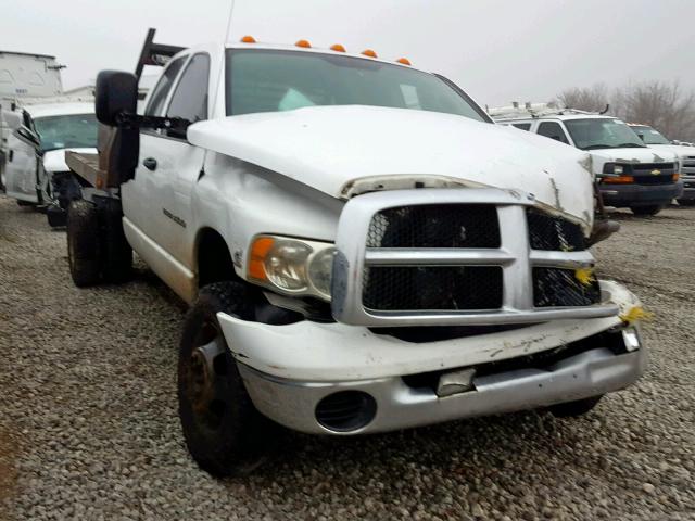 3D7MU48C33G766807 - 2003 DODGE RAM 3500 S WHITE photo 1