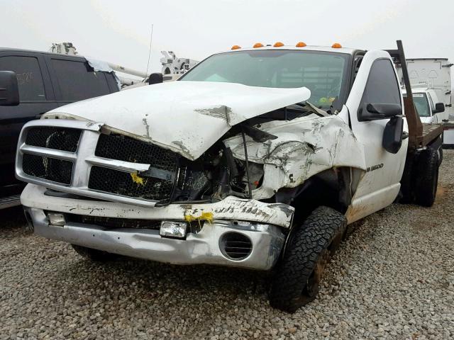 3D7MU48C33G766807 - 2003 DODGE RAM 3500 S WHITE photo 2