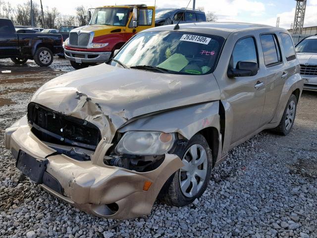 3GNDA13D76S617827 - 2006 CHEVROLET HHR LS Dorado foto 2