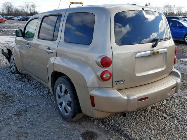 3GNDA13D76S617827 - 2006 CHEVROLET HHR LS Dorado foto 3