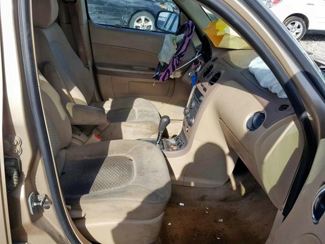 3GNDA13D76S617827 - 2006 CHEVROLET HHR LS Dorado foto 5