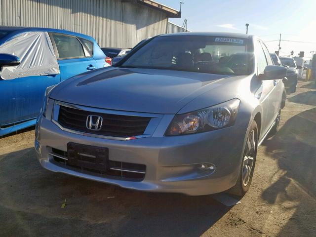 1HGCP36858A035714 - 2008 HONDA ACCORD EXL SILVER photo 2