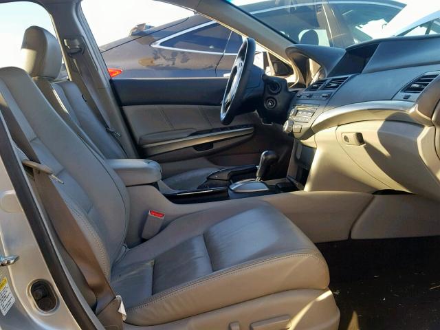 1HGCP36858A035714 - 2008 HONDA ACCORD EXL SILVER photo 5