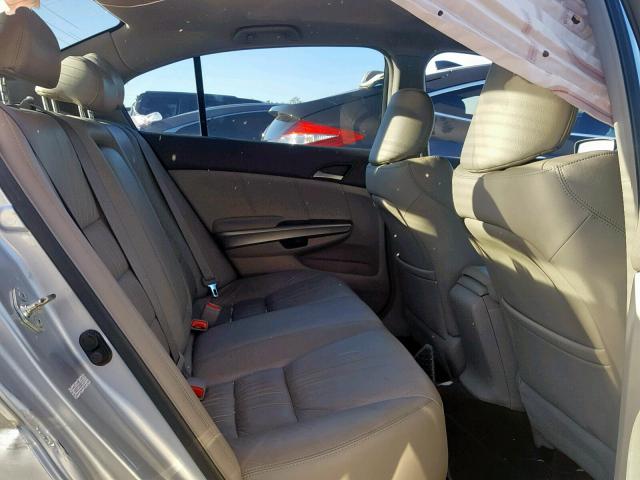 1HGCP36858A035714 - 2008 HONDA ACCORD EXL SILVER photo 6