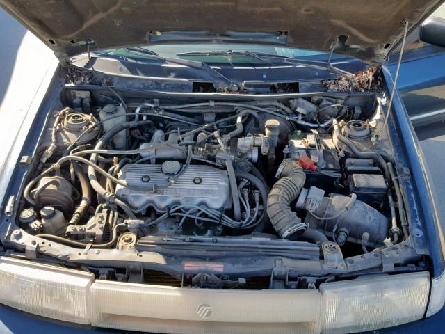 3MASM10J8SR625065 - 1995 MERCURY TRACER BAS GREEN photo 7