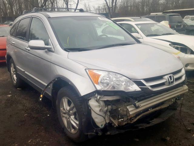 5J6RE4H78BL116446 - 2011 HONDA CR-V EXL SILVER photo 1