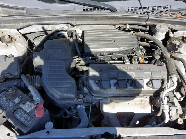 2HGES16122H583760 - 2002 HONDA CIVIC DX SILVER photo 7