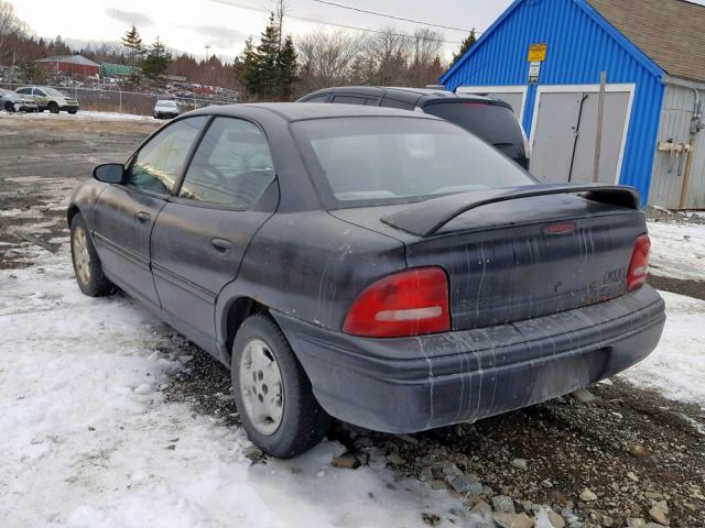 3B3ES47C6XT533248 - 1999 DODGE NEON HIGHL BLACK photo 3