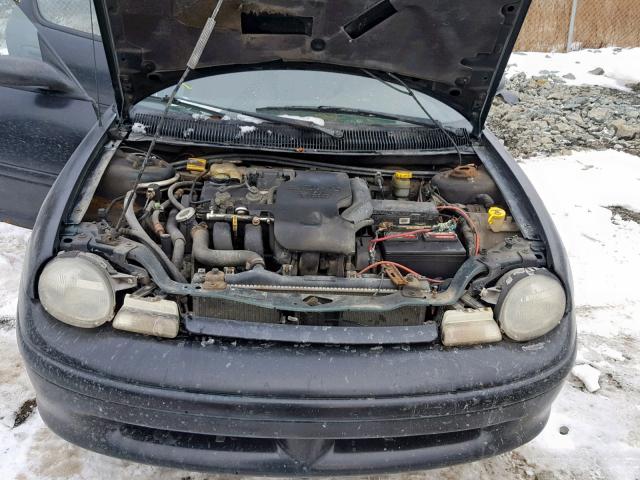 3B3ES47C6XT533248 - 1999 DODGE NEON HIGHL BLACK photo 7