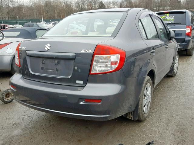 JS2YC5A2XA6301922 - 2010 SUZUKI SX4 LE GRAY photo 4