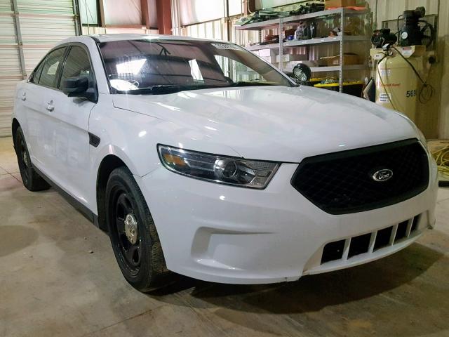 1FAHP2L80HG113404 - 2017 FORD TAURUS POL WHITE photo 1