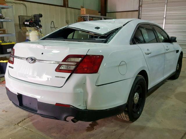 1FAHP2L80HG113404 - 2017 FORD TAURUS POL WHITE photo 4