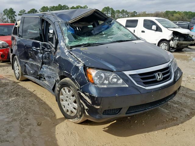 5FNRL38279B058918 - 2009 HONDA ODYSSEY LX BLUE photo 1