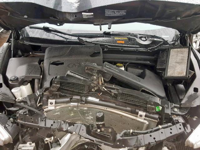 5N1AL0MM6DC306595 - 2013 INFINITI JX35 GRAY photo 7