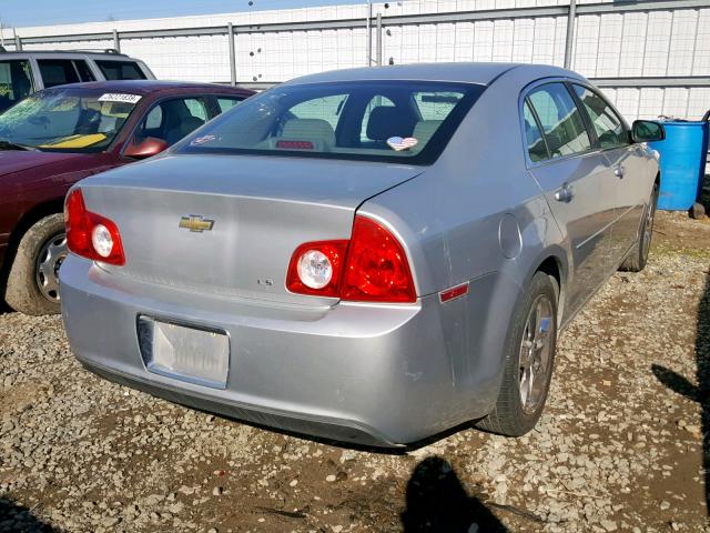 1G1ZG57B59F111041 - 2009 CHEVROLET MALIBU LS Күміс фото 4