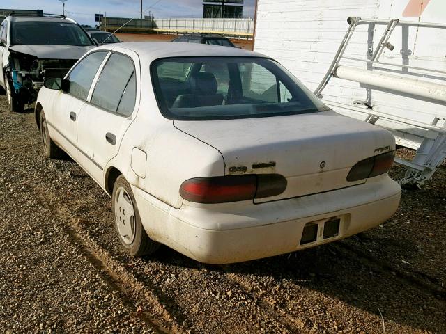 1Y1SK5267VZ457615 - 1997 GEO PRIZM BASE 白色 照片 3