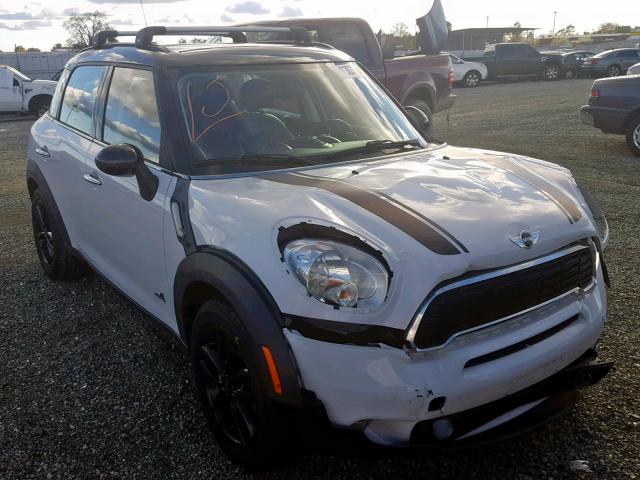 WMWZC5C54CWL58882 - 2012 MINI COOPER S C WHITE photo 1