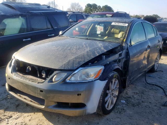 JTHBH96S865003737 - 2006 LEXUS GS GENERAT GRAY photo 2