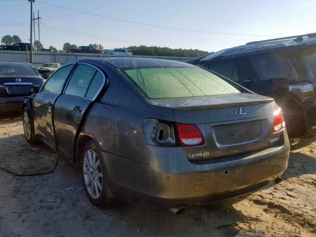 JTHBH96S865003737 - 2006 LEXUS GS GENERAT GRAY photo 3