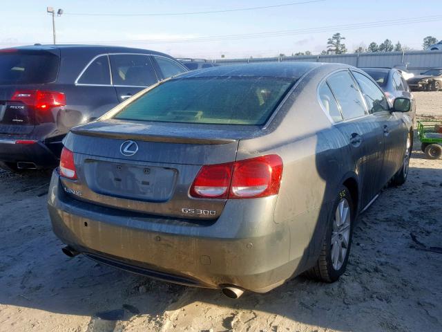 JTHBH96S865003737 - 2006 LEXUS GS GENERAT GRAY photo 4