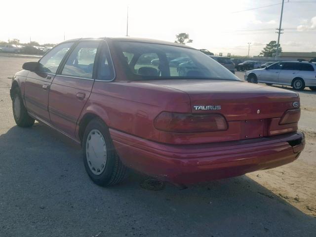 1FALP52U1SA187676 - 1995 FORD TAURUS GL RED photo 3