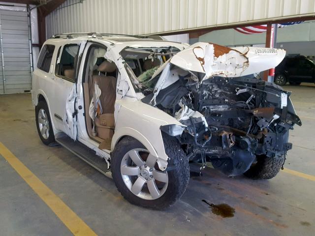 5N1BA0NC0EN606333 - 2014 NISSAN ARMADA SV WHITE photo 1