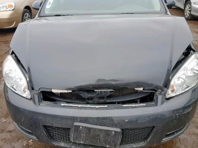 2G1WB5E33G1178447 - 2016 CHEVROLET IMPALA LIM GRAY photo 7