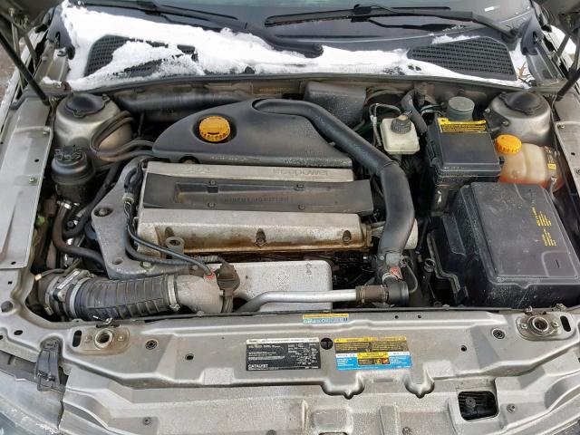 YS3EH49G463505478 - 2006 SAAB 9-5 AERO GRAY photo 7