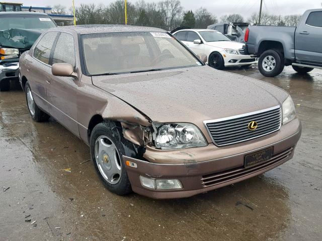 JT8BH28F9W0132493 - 1998 LEXUS LS 400 GOLD photo 1