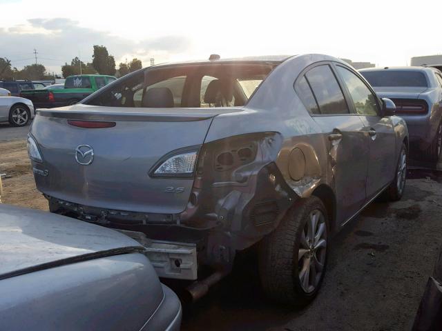 JM1BL1S6XA1240272 - 2010 MAZDA 3 S SILVER photo 4