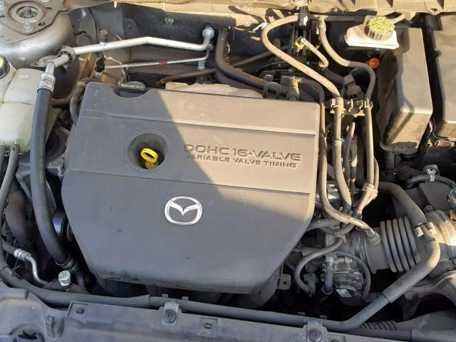 JM1BL1S6XA1240272 - 2010 MAZDA 3 S SILVER photo 7