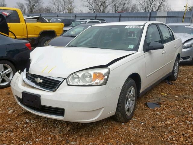 1G1ZS58F97F280413 - 2007 CHEVROLET MALIBU LS თეთრი ფოტო 2
