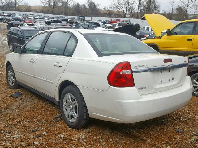 1G1ZS58F97F280413 - 2007 CHEVROLET MALIBU LS თეთრი ფოტო 3