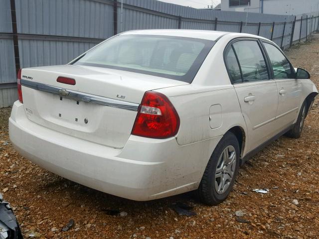 1G1ZS58F97F280413 - 2007 CHEVROLET MALIBU LS თეთრი ფოტო 4