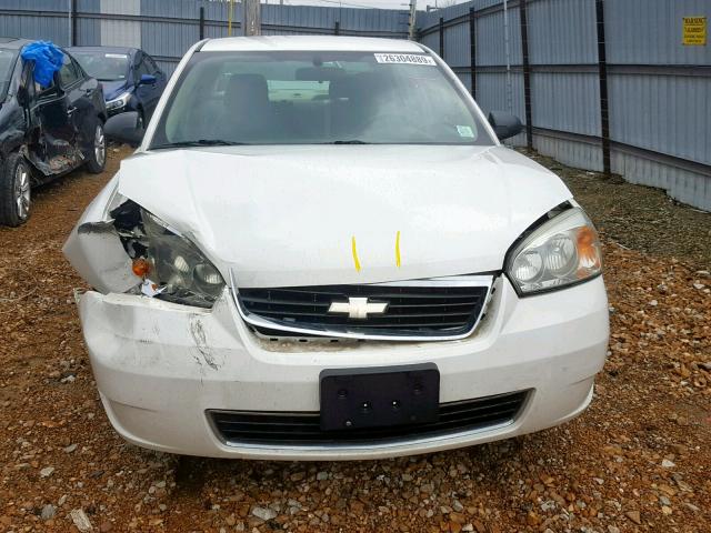 1G1ZS58F97F280413 - 2007 CHEVROLET MALIBU LS თეთრი ფოტო 9