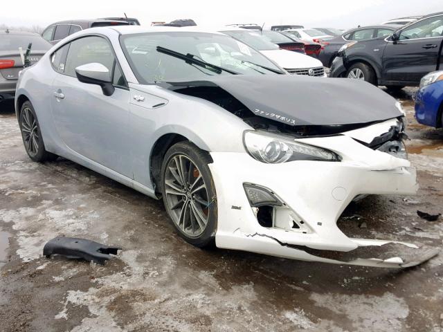 JF1ZNAA15D2733750 - 2013 TOYOTA SCION FR-S SILVER photo 1