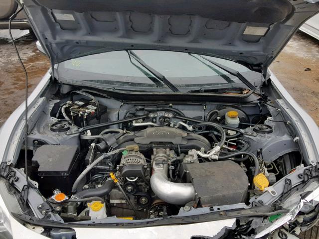 JF1ZNAA15D2733750 - 2013 TOYOTA SCION FR-S SILVER photo 7