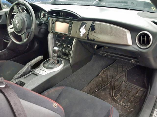 JF1ZNAA15D2733750 - 2013 TOYOTA SCION FR-S SILVER photo 9