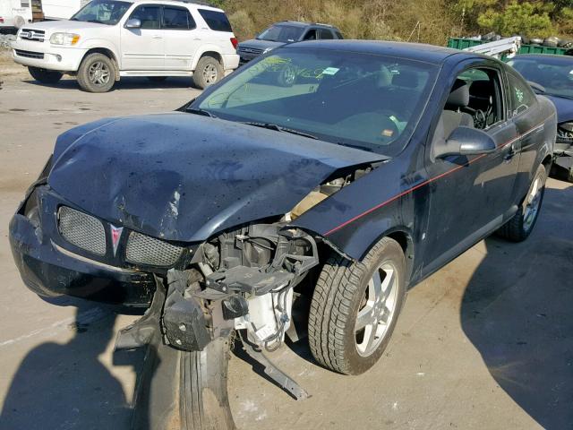 1G2AS18H097128696 - 2009 PONTIAC G5 BLACK photo 2