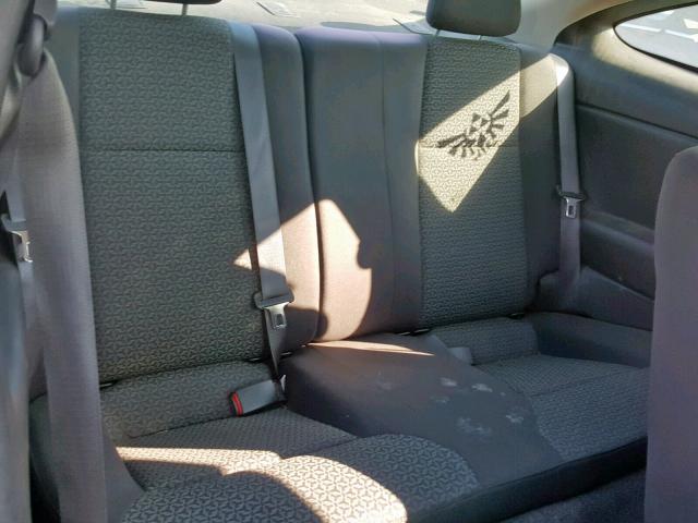 1G2AS18H097128696 - 2009 PONTIAC G5 BLACK photo 6