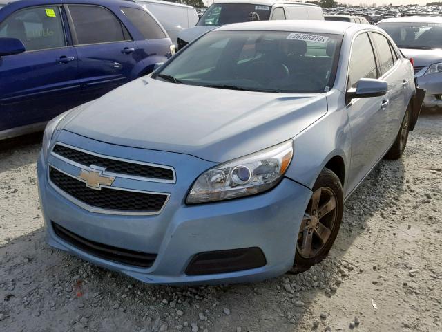 1G11C5SA3DU129730 - 2013 CHEVROLET MALIBU 1LT 蓝色 照片 2