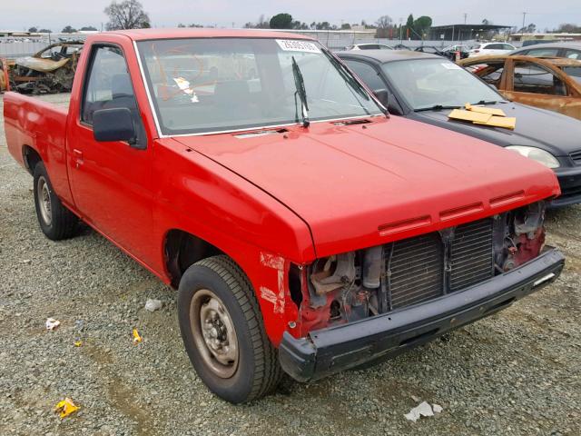 1N6SD11S4LC417236 - 1990 NISSAN D21 SHORT RED photo 1