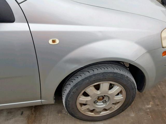 KL1TD52685B280074 - 2005 CHEVROLET AVEO BASE Boz foto 10