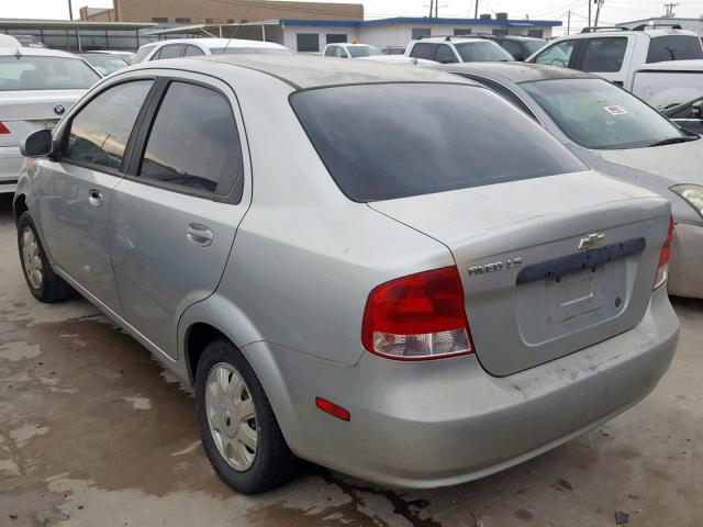 KL1TD52685B280074 - 2005 CHEVROLET AVEO BASE Boz foto 3