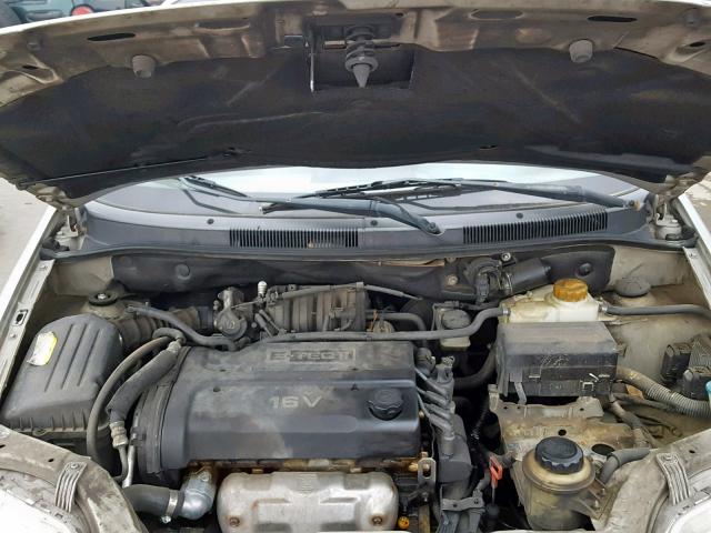 KL1TD52685B280074 - 2005 CHEVROLET AVEO BASE Boz foto 7