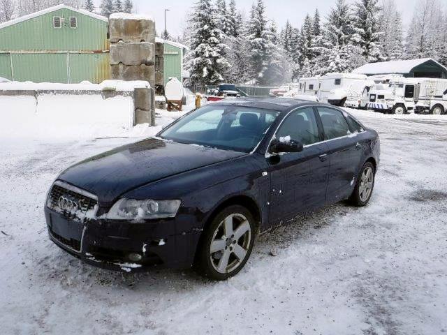 WAUDH74F88N094044 - 2008 AUDI A6 3.2 QUA BLUE photo 2