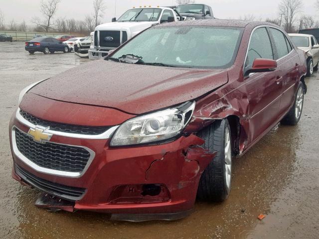 1G11C5SA0GF102638 - 2016 CHEVROLET MALIBU LIM 栗色 照片 2