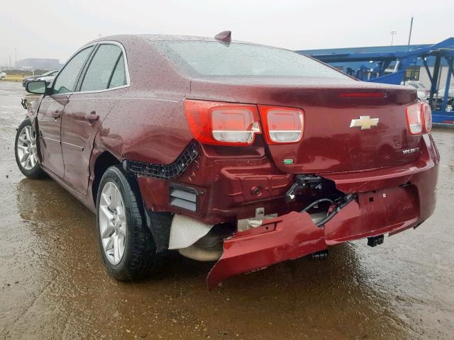 1G11C5SA0GF102638 - 2016 CHEVROLET MALIBU LIM 栗色 照片 3
